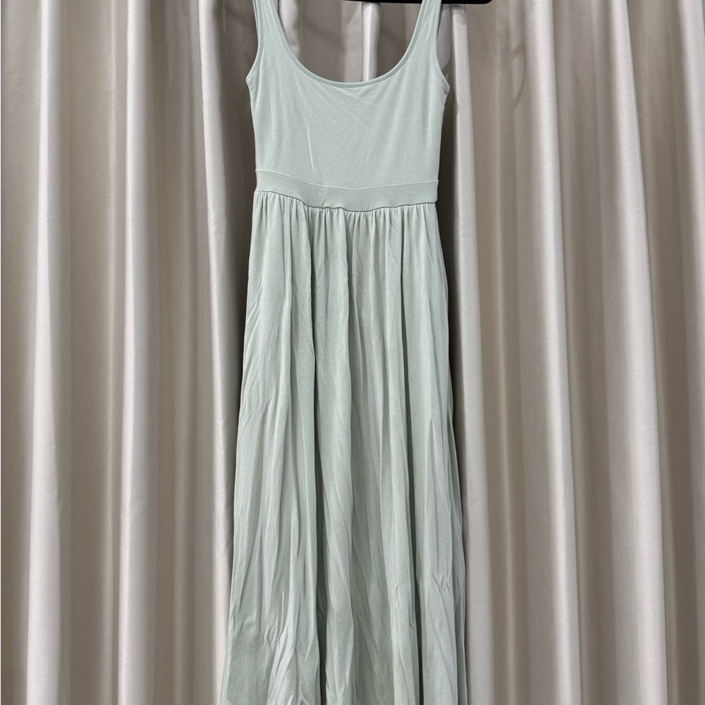 Wilfred Light Green Sleeveless Dress